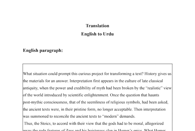 do english and urdu translation and proofreading